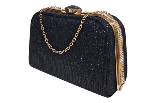 Ladies' envelope 128 black stripes