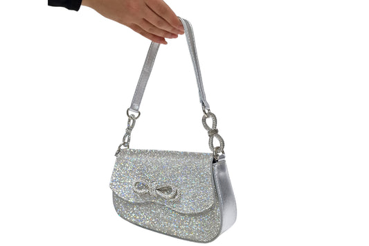 Silver-tone ladies' envelope