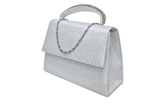 Ladies' envelope 253 white stripes