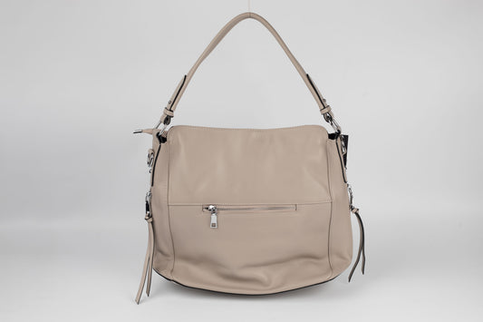Geanta din piele naturală FENIX FASHION 21 26 GREY