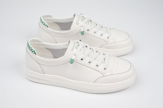 Pantofi dama sport FRANCO GERARDO 229980 ALB verde