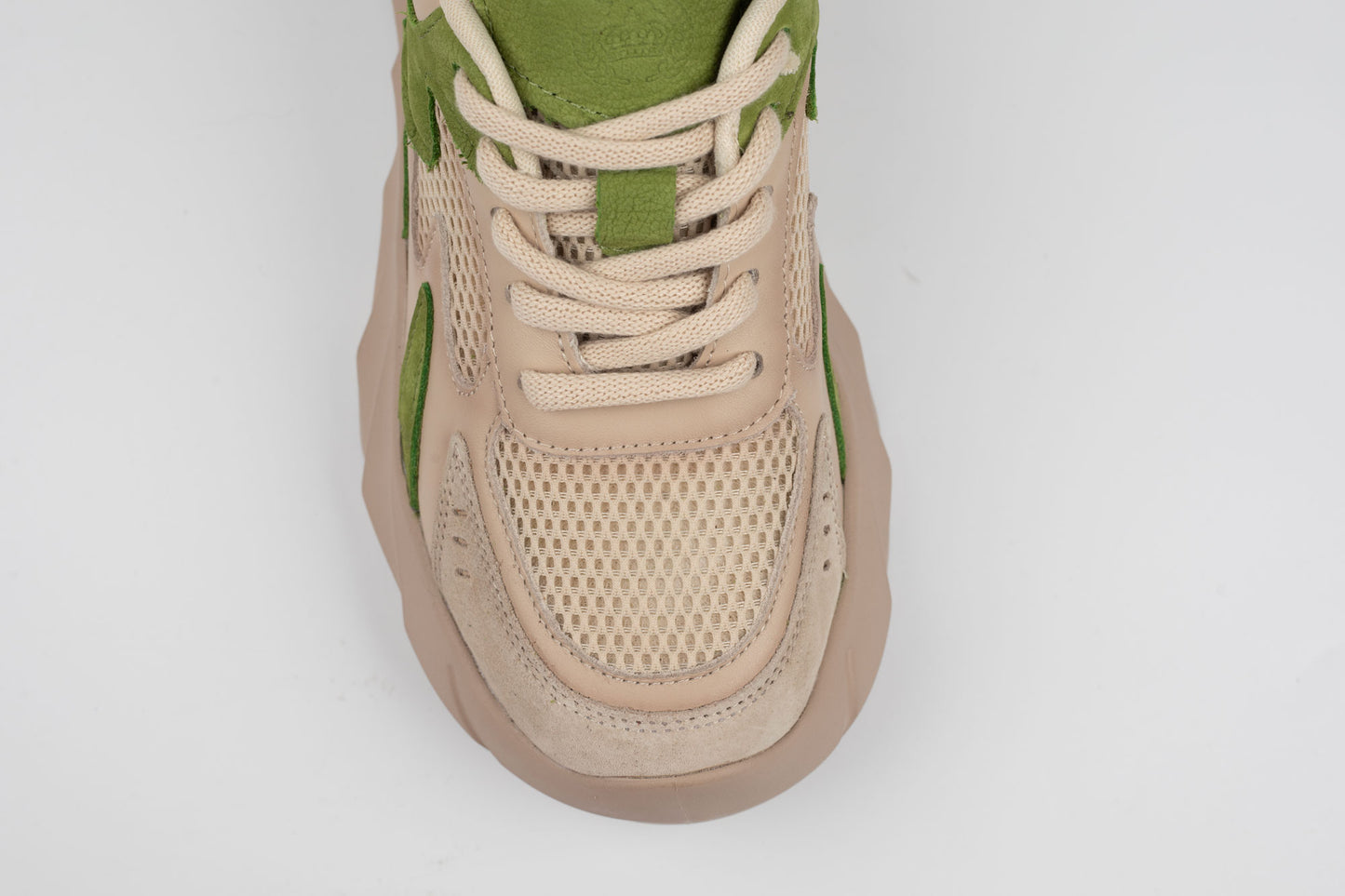 Adidași damă piele naturală FRANCO GERARDO 8255 Verde