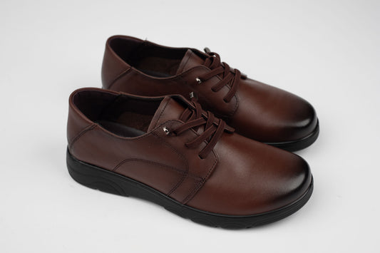 Pantofi damă piele naturală FORMAZIONE 2570 Maro