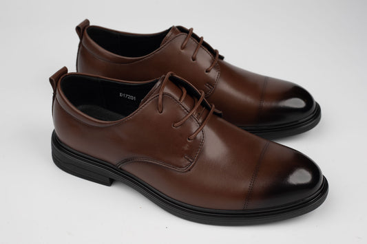 Pantofi barbati piele naturală MELS 17201 Maro
