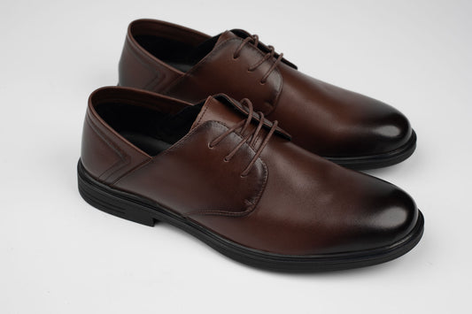 Pantofi barbati piele naturală MELS 27001 Maro