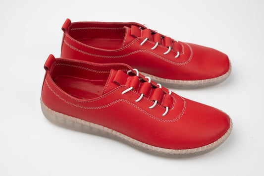 Pantofi damă piele naturală NEW ONIX sport 779 roșu