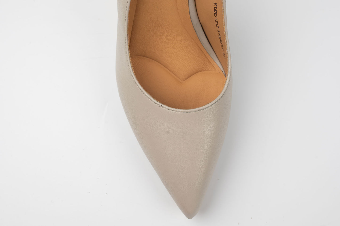 Pantofi damă piele naturală decupați ANNA VIOTI 143-232 Grey