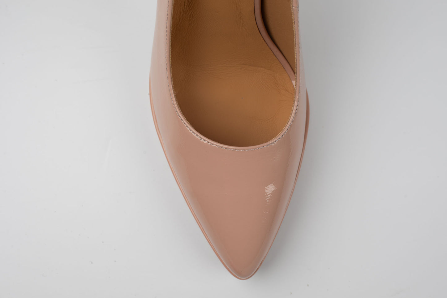 Pantofi damă piele naturală ANNA VIOTI 12-1 Pink lac