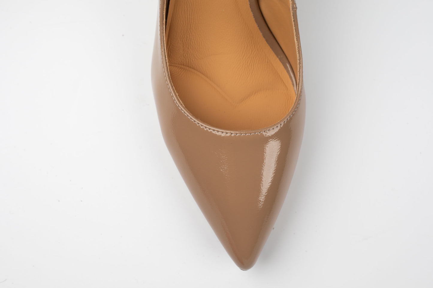Pantofi damă piele naturală ANNA VIOTI 107-163 Cafe lac
