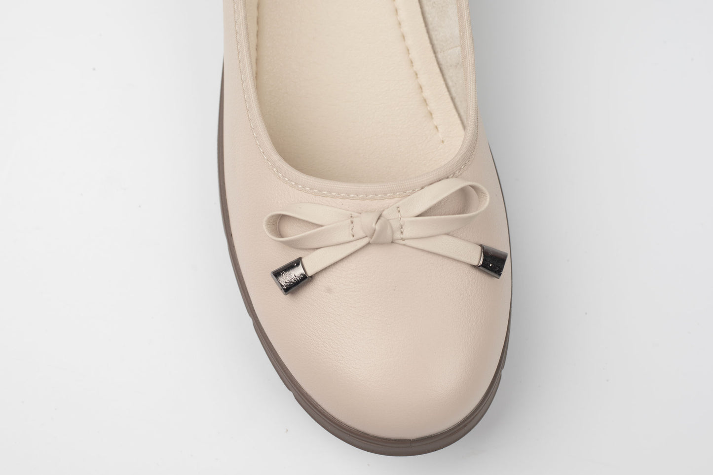 Pantofi damă piele naturală ortopedici FORMAZIONE 5233501 Bej