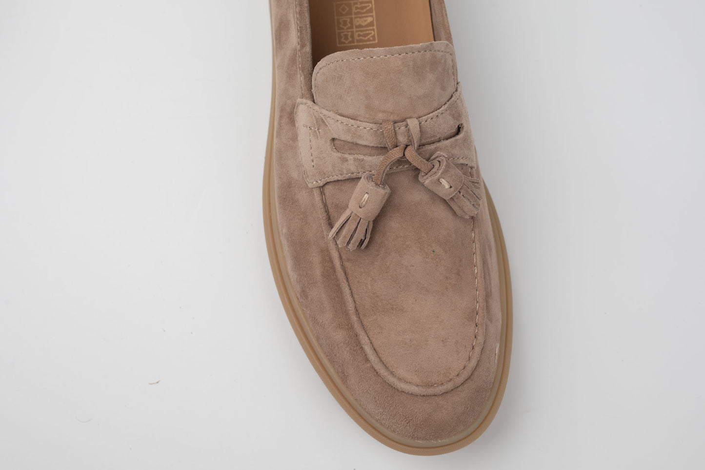 Pantofi bărbați piele naturală întoarsă FRANCO GERARDO 25891 Apricot Vel