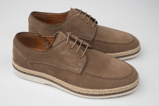 Pantofi barbati piele naturala ELDEMAS 3-1086 KAKI