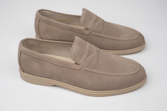 Pantofi barbati din piele naturala ELDEMAS 2-2090 Grey