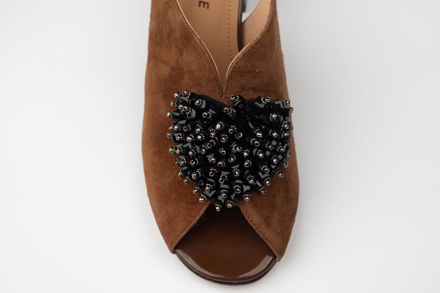 Sandale damă piele naturală întoarsă 2711 Maro vel