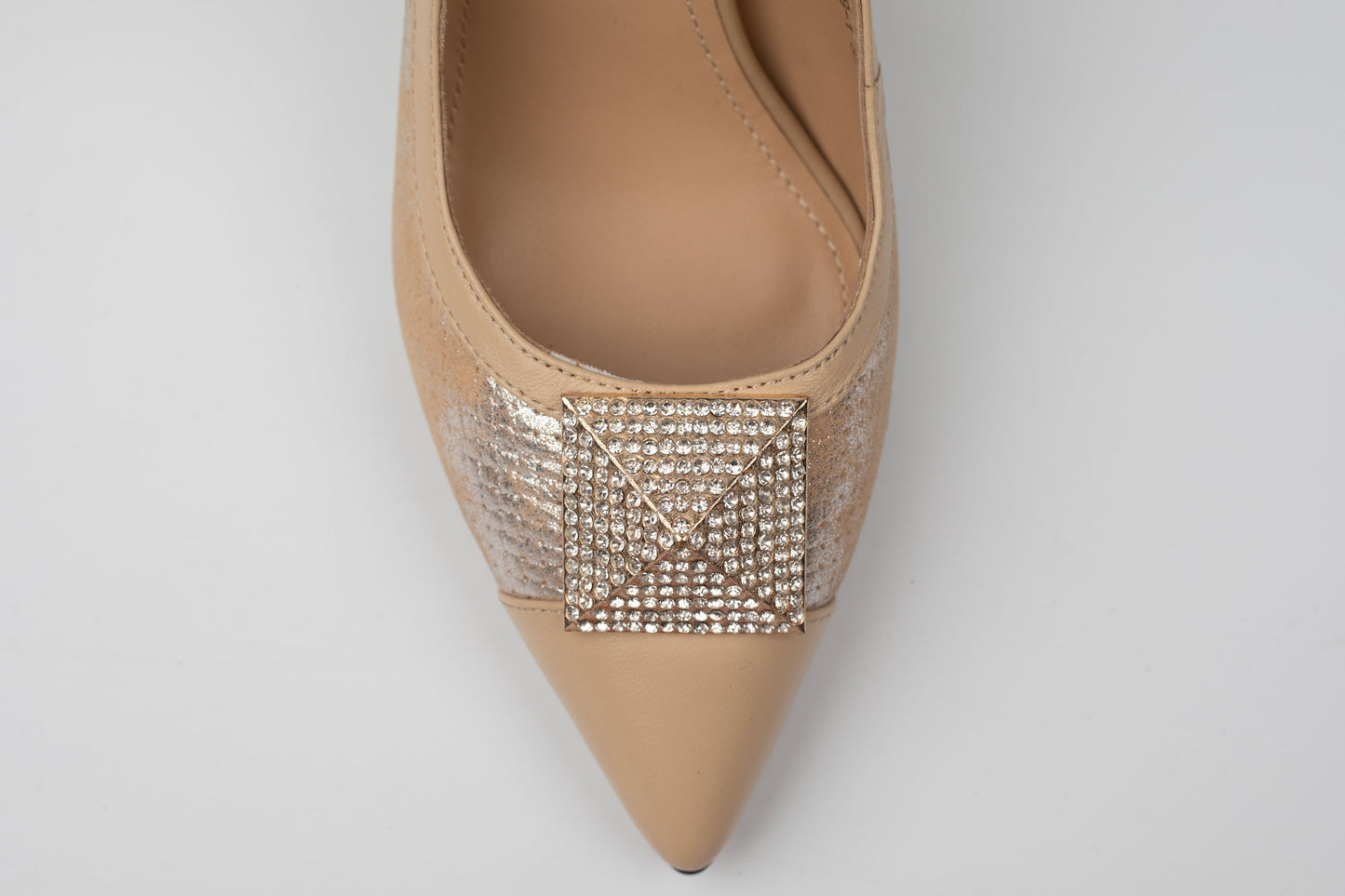 Pantofi damă piele naturală BETINA 3679 Auriu