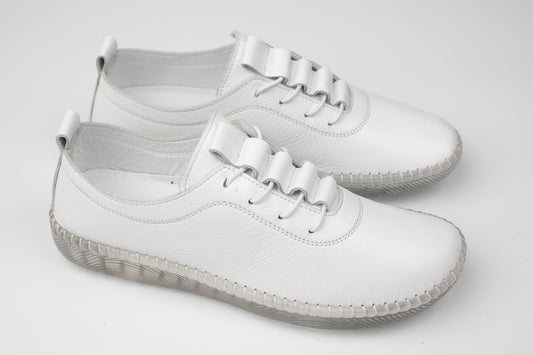 Pantofi damă piele naturală BIOFLEX 779 Alb