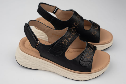 Sandale damă piele naturală FORMAZIONE 2571 N (36-40)