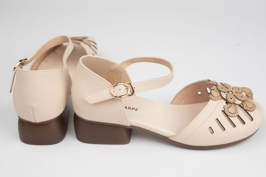 Sandale damă piele naturală BETINA 88005 Bej