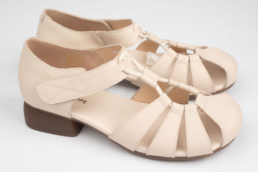 Pantofi damă piele naturală BETINA 88006 Bej