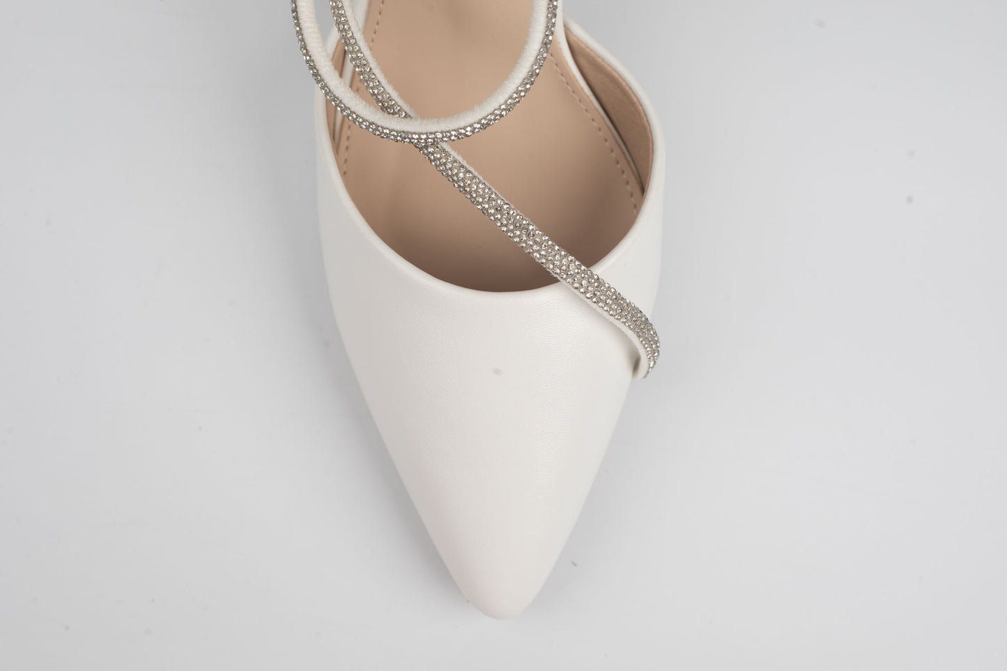 Pantofi damă piele ECO premium CAROL 101 Alb