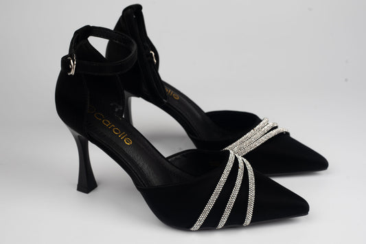 Pantofi damă piele eco CAROL 028 N