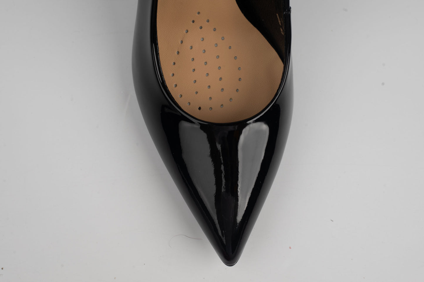 Pantofi damă piele naturală lăcuită SALA 20906 N lac