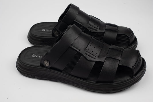 Sandale bărbați piele naturală GORETTI 25702 N