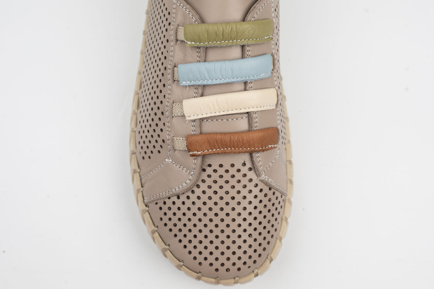 Pantofi damă piele naturală BIOFLEX SPORT 5332 Vizon
