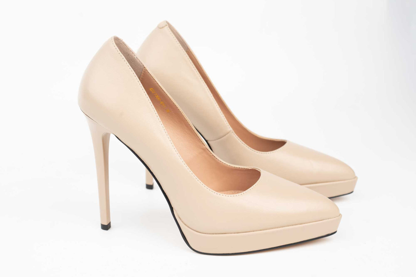 Pantofi dama piele naturala stiletto JOSE SIMON 91 Apricot