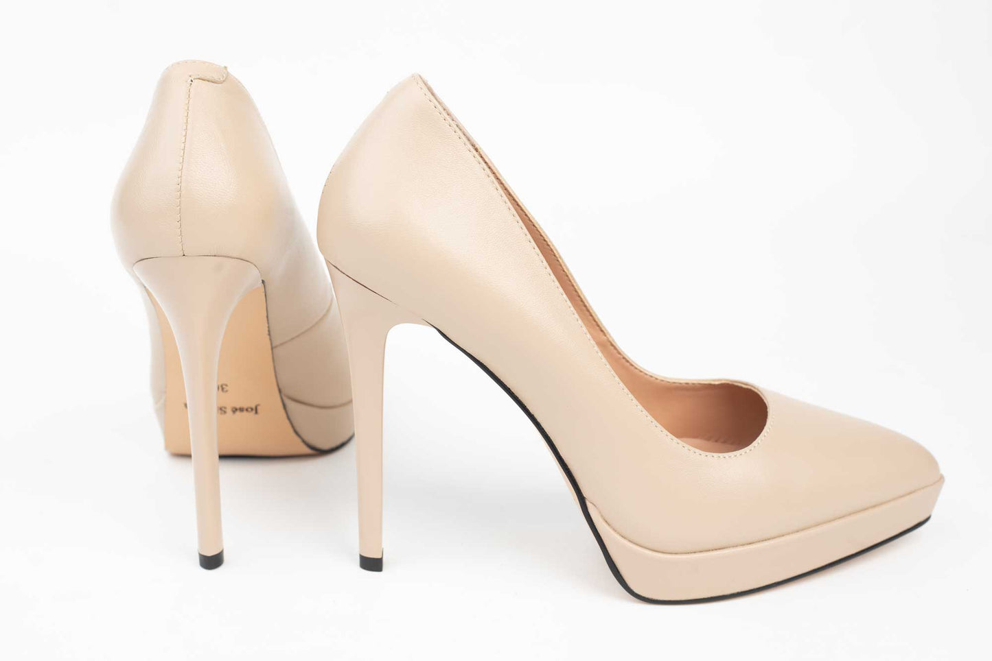 Pantofi dama piele naturala stiletto JOSE SIMON 91 Apricot