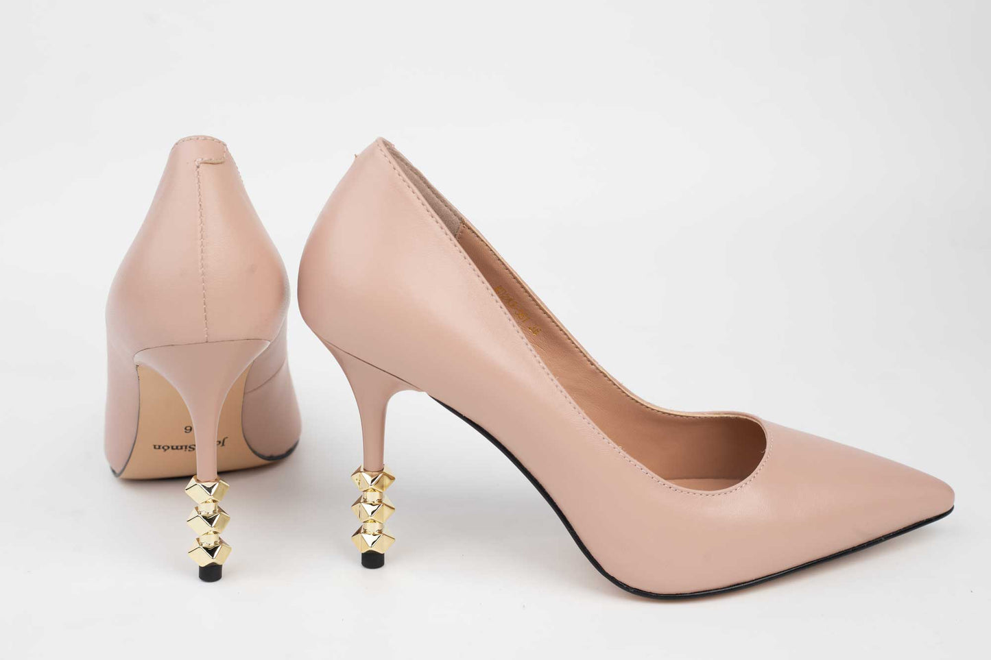 Pantofi dama piele naturala stiletto JOSE SIMON 243-61 Pink
