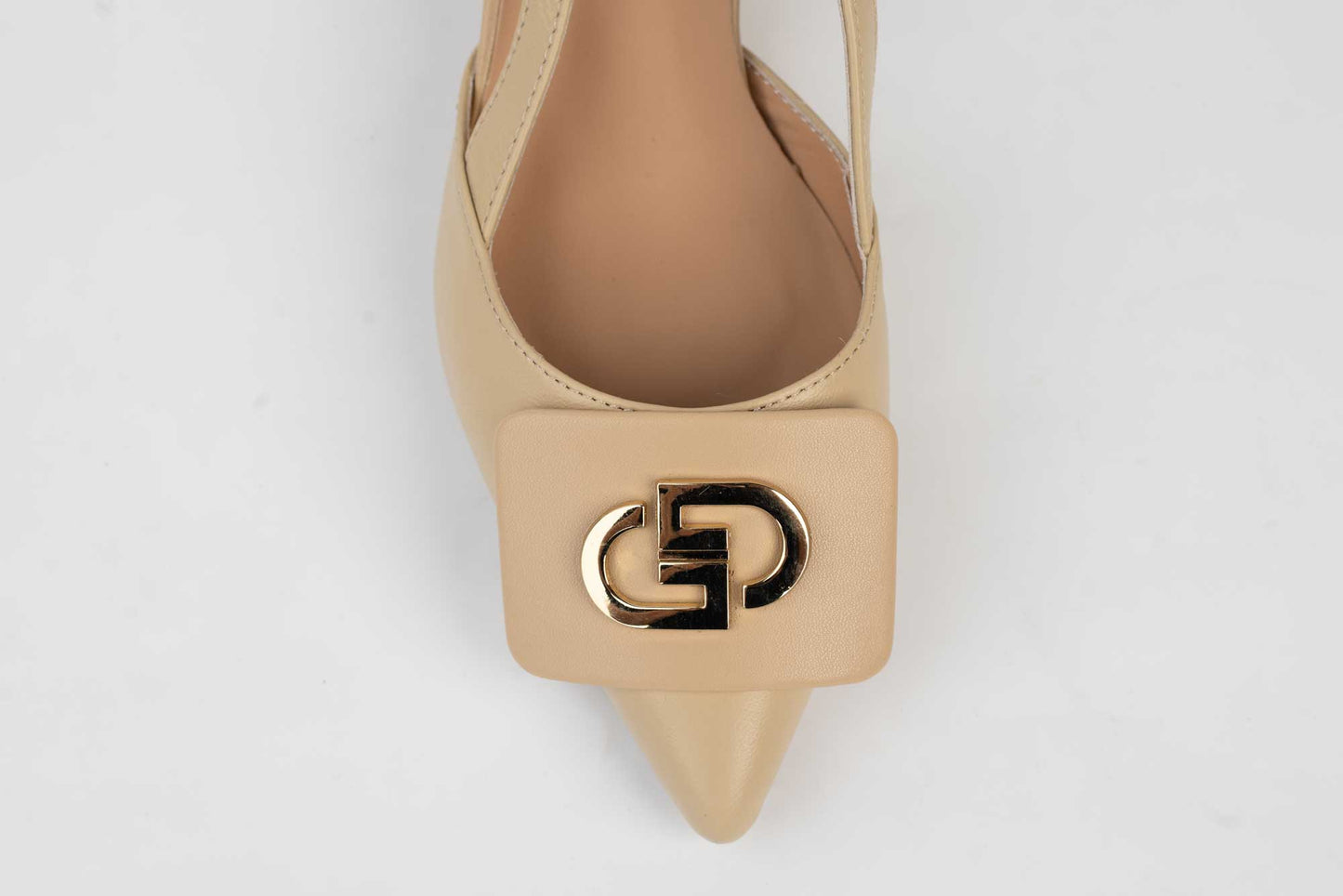 Pantofi dama piele naturala decupati JOSE SIMON 36-6 Taupe