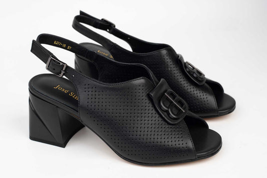 Women's sandals, natural leather 377 N