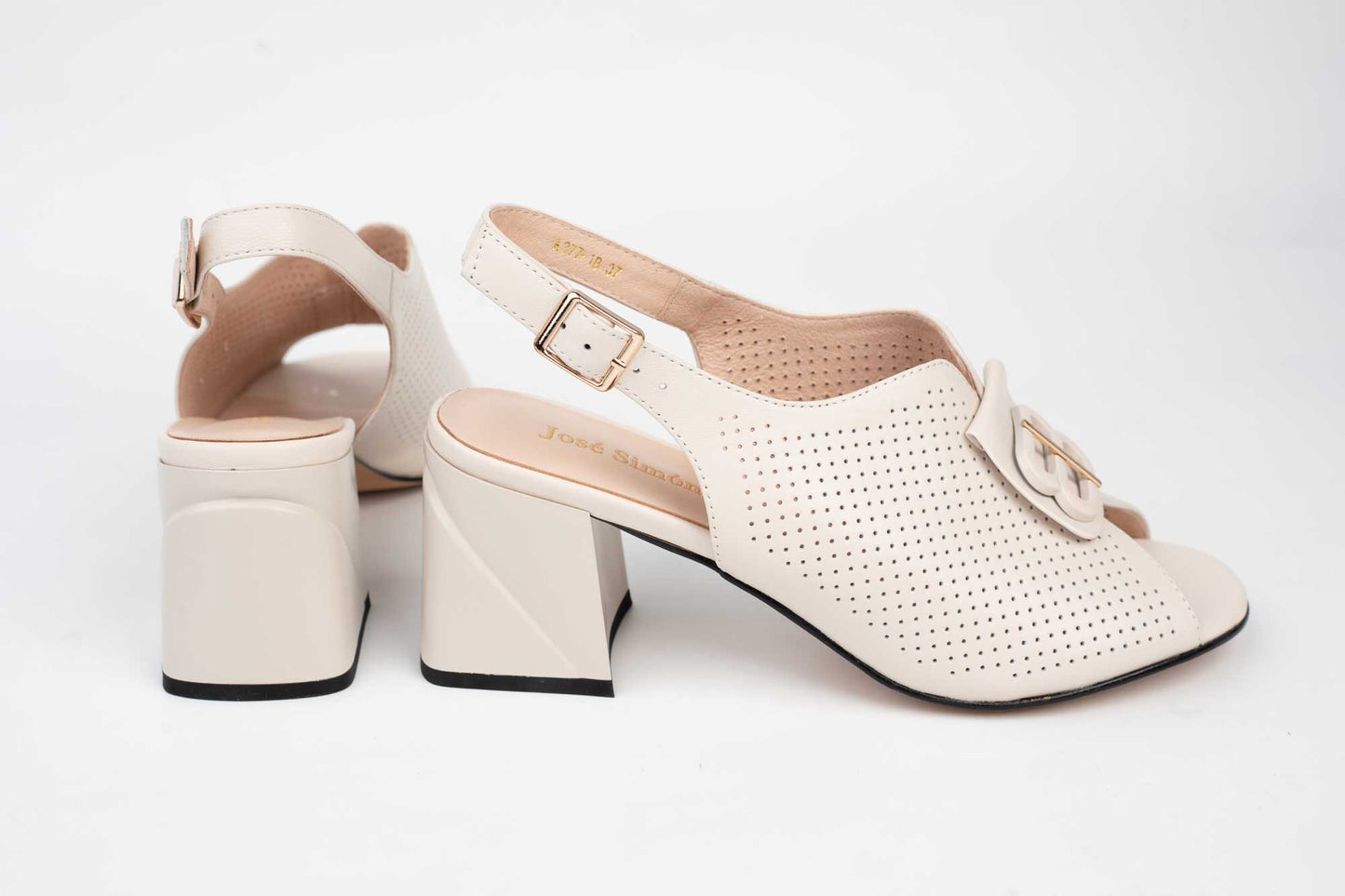 Sandale dama piele naturala JOSE SIMON 377 Crem