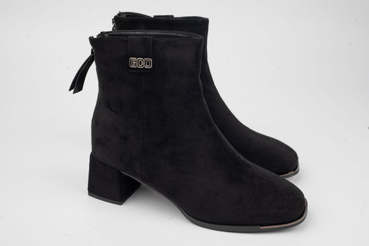 Women's boots made of genuine suede leather FRANCO GERARDO 1601 N vel