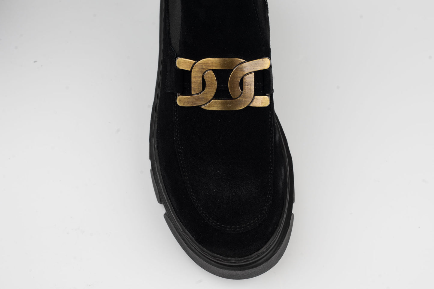 Women's boots made of genuine suede leather PREGO 2276 N vel