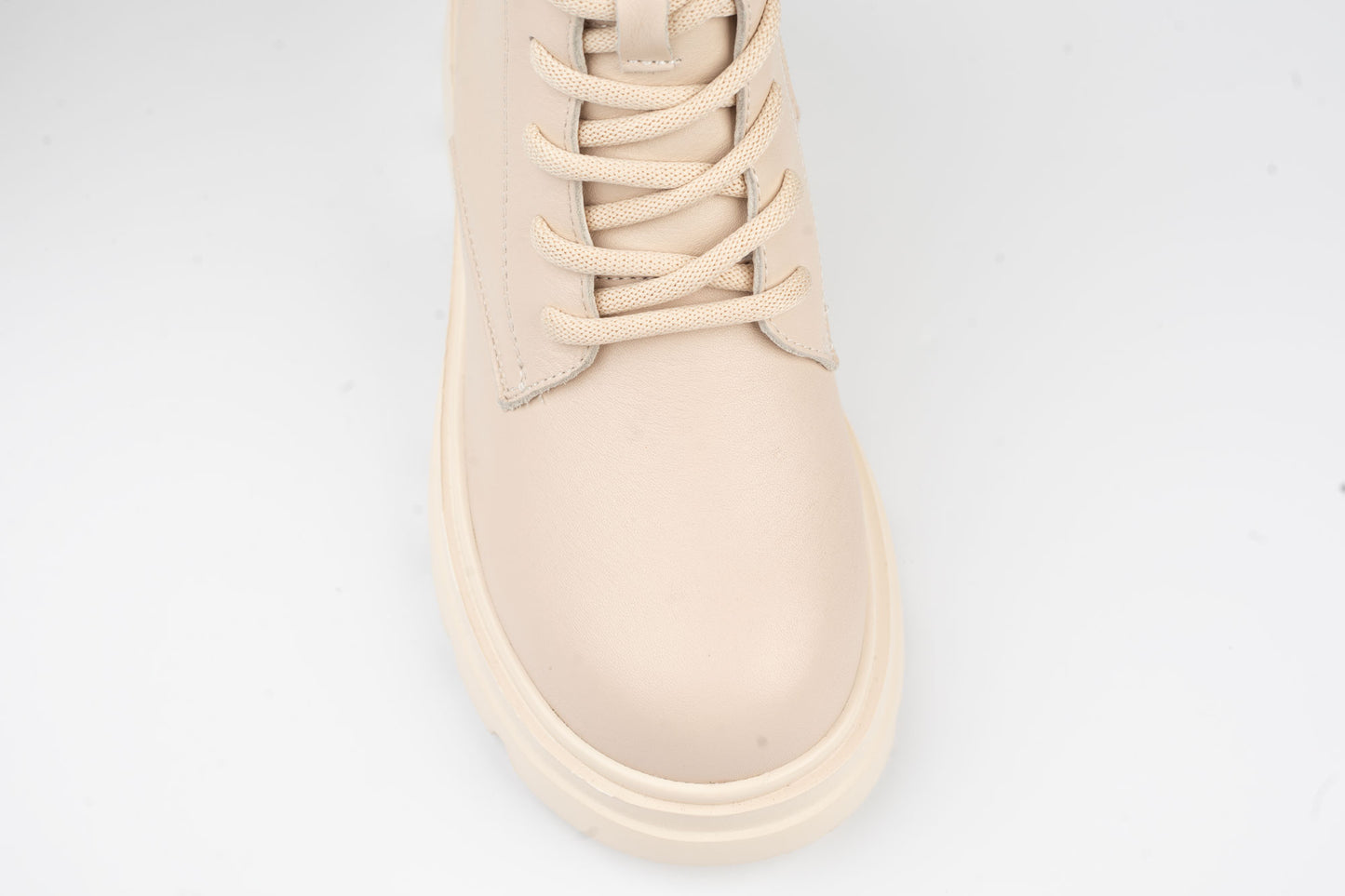 Women's genuine leather boots BETINA 5375 Beige