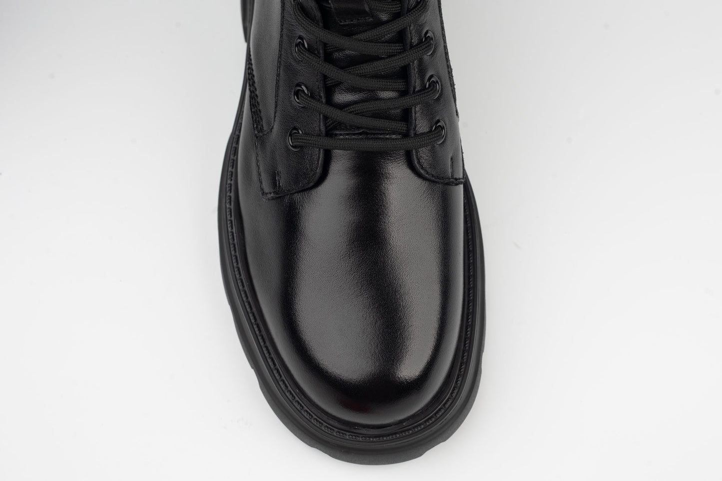 Men's boots genuine leather JOHAN 52093 N box