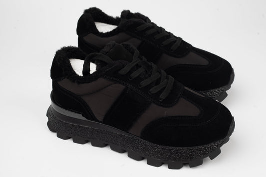 Women's suede sneakers ANNA VIOTI 10331 N