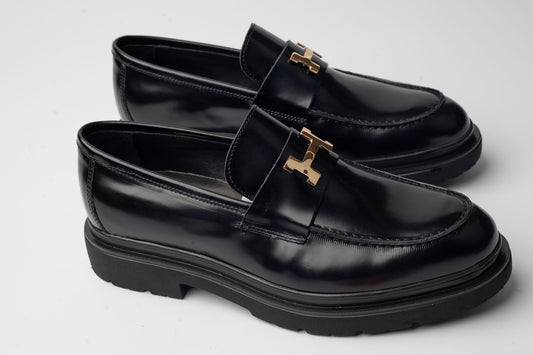 Men's genuine leather shoes RIDGE 127 N lacquer