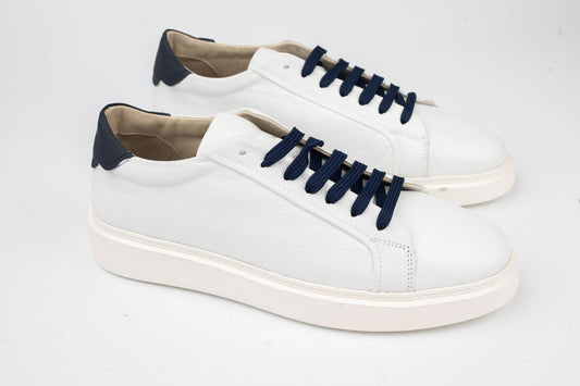 Men's genuine leather sports shoes RIDGE 4810 White