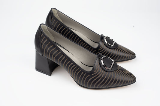 Pantofi damă piele naturală LSD 718 N Box