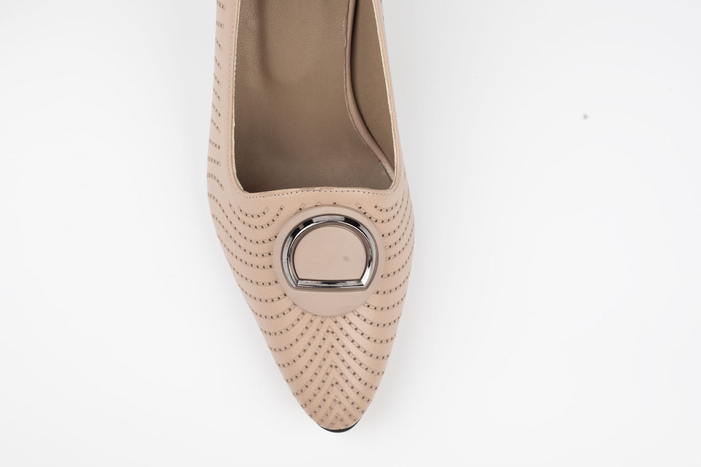 Pantofi damă piele naturală LSD 718 Vizon