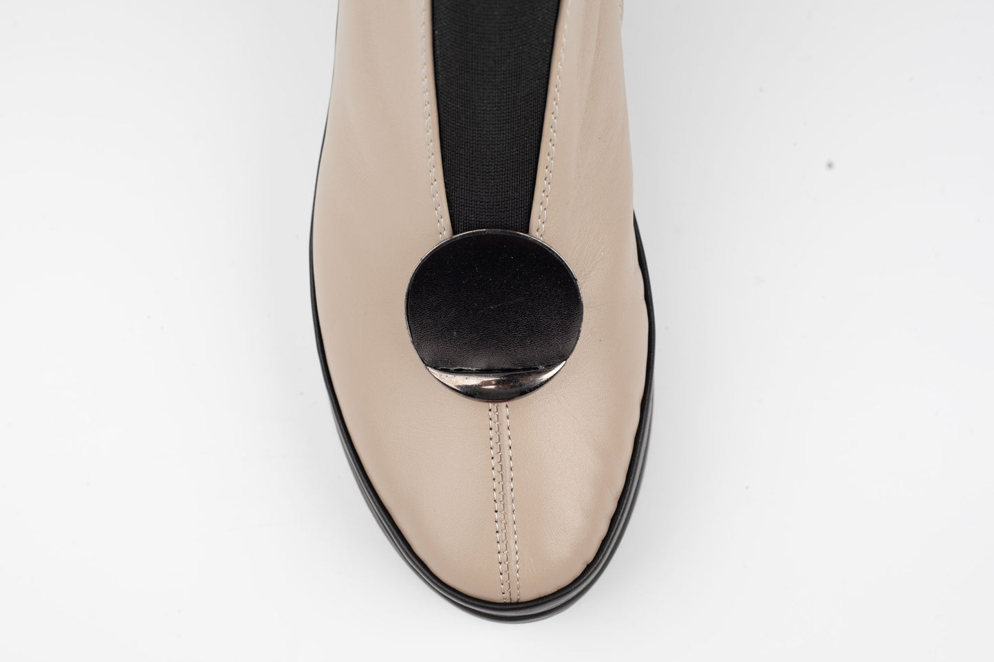 Ghete damă piele naturală DOGATI 934428 Vizon