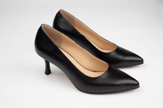 Pantofi dama piele naturală ANTONIO 5420 N box