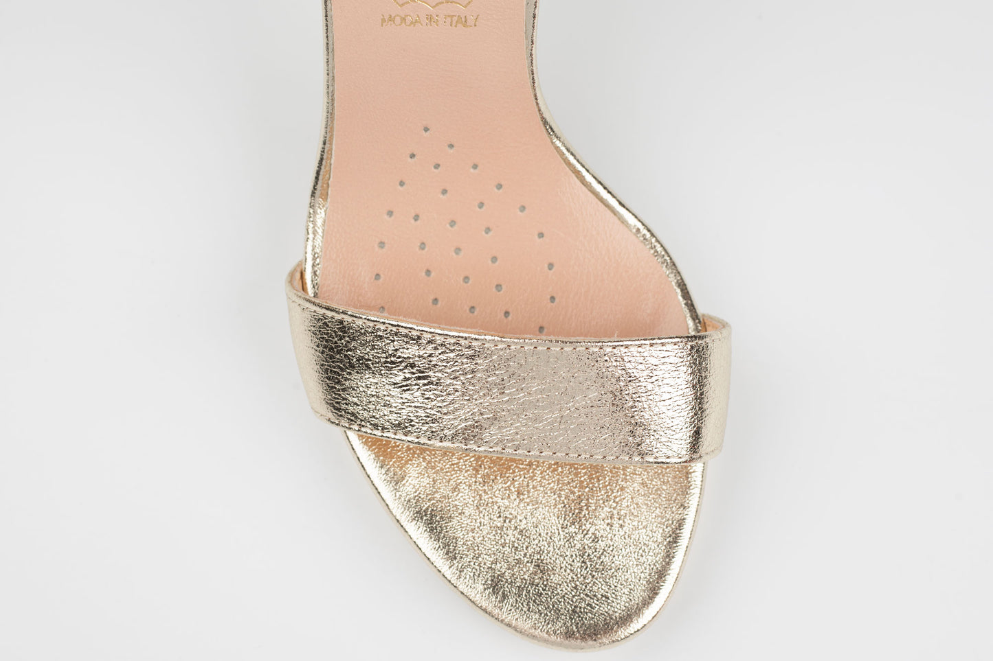 Sandale damă piele naturală SALA 9165 Auriu