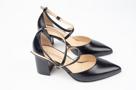 Pantofi dama piele naturala ANTONIO 12420 N Box