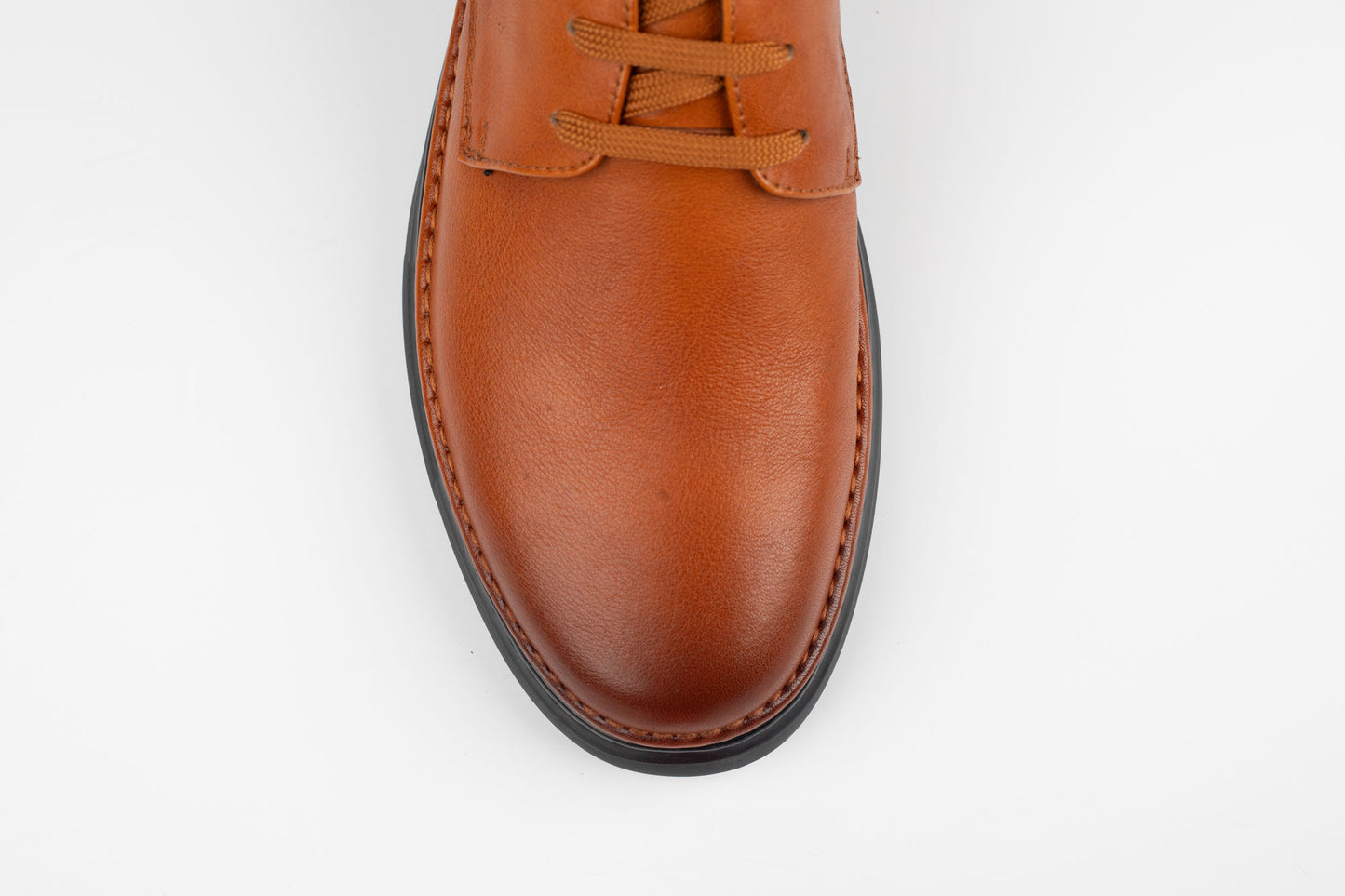 Pantofi barbati piele naturală MELS 23119 Coniac