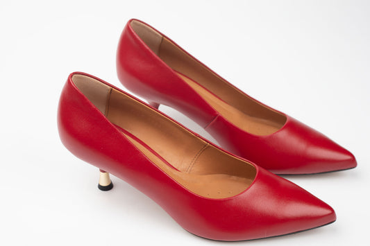 Pantofi dama piele naturală KORDEL 2983 ROSU