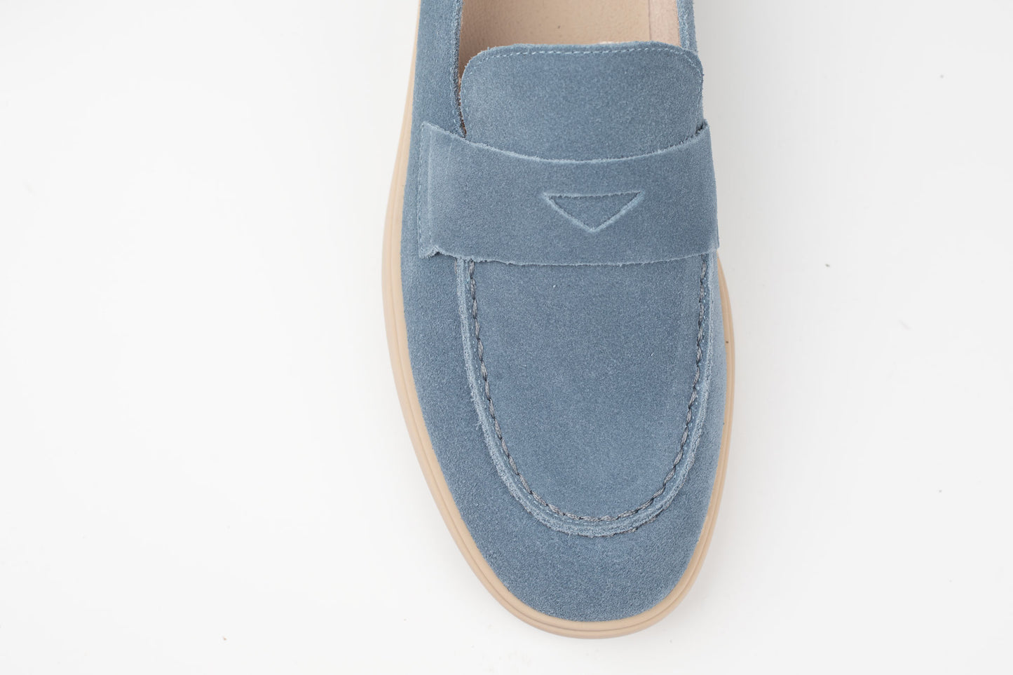 Pantofi din piele naturală FRANCO GERARDO 81980 BLEU VEL